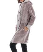 Herno Resort Limited Edition Shearling Knit Coat - S