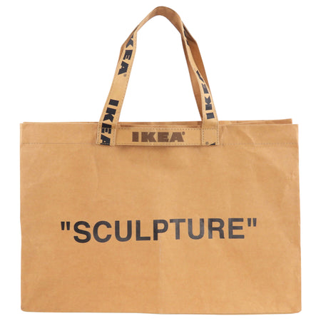 Ikea x Virgil Abloh Off White Large Sculpture Tote Shopping Bag