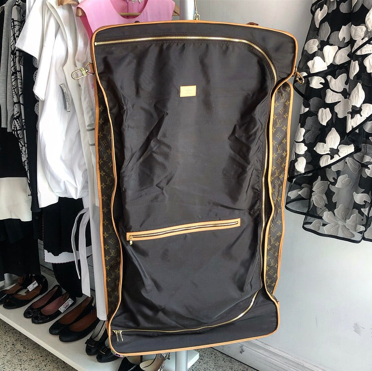 Louis Vuitton Vintage 1991 Monogram Portable Cabine Travel Garment Bag