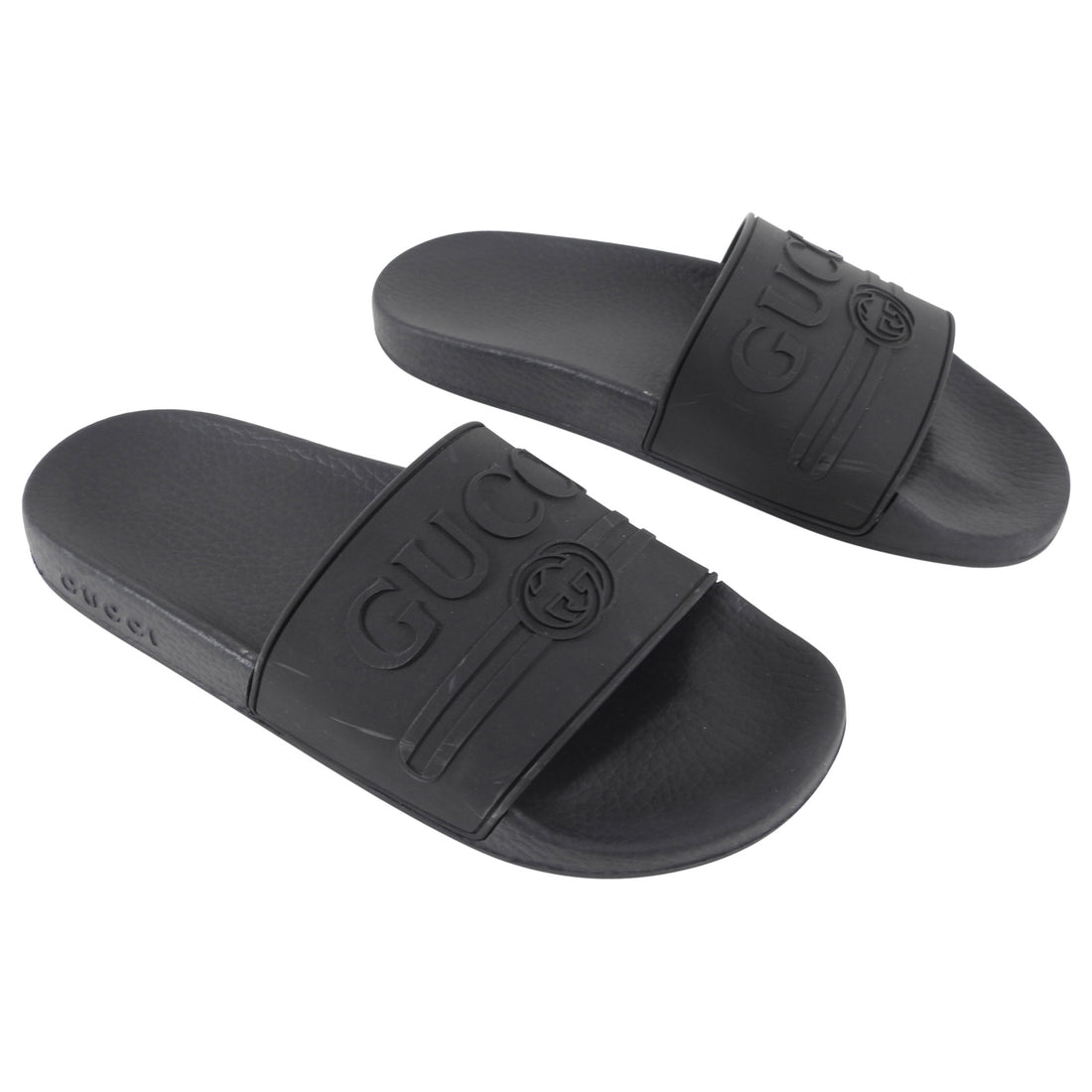 Gucci Rubber Pool Slide Sandals - USA 7