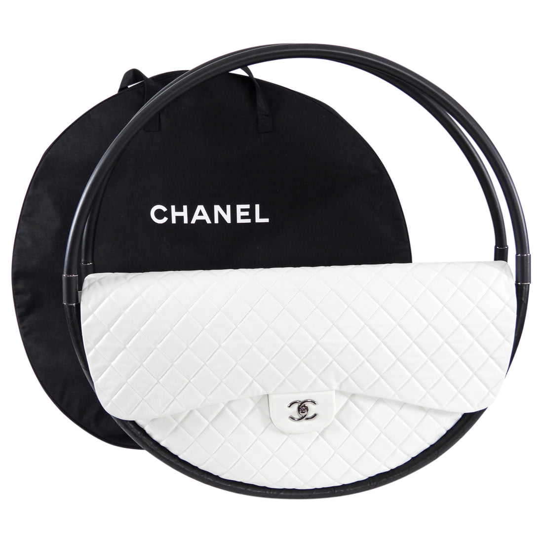 Chanel Rare Runway Hula Hoop Bag 2013 90cm - the Largest Ever Chanel Bag