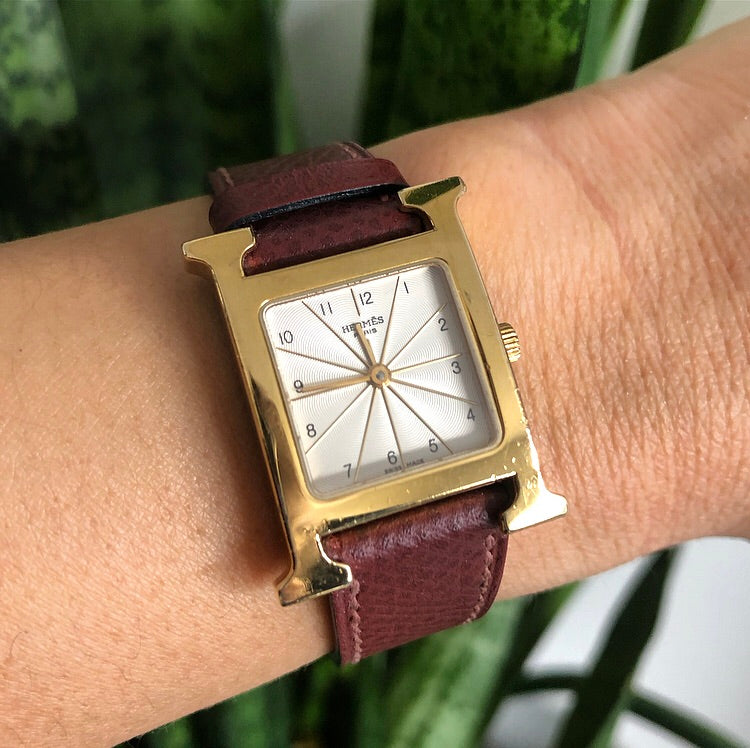 Pre owned hermes watch Clearance