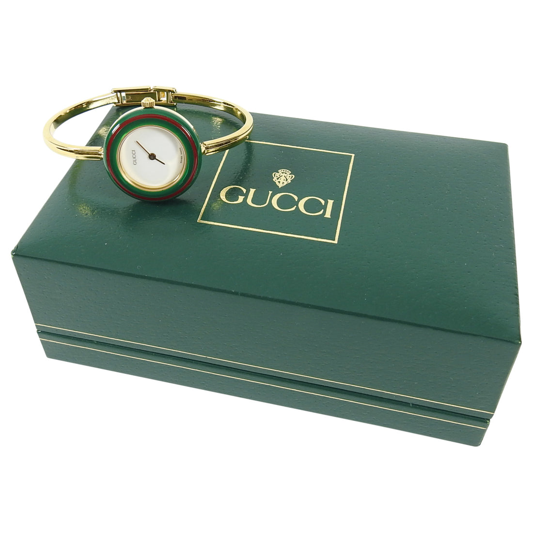 Gucci 1980’s Vintage Interchangeable Bezel Bracelet Watch