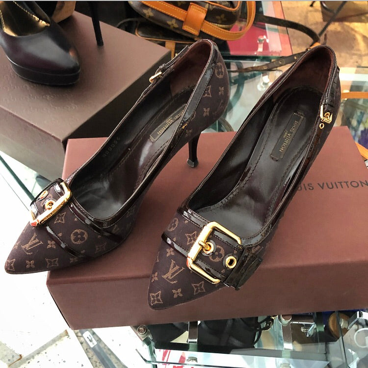 Louis Vuitton shoes women high heels  eBay