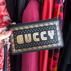 Gucci Spring 2018 Guccy Moon and Stars Small Wristlet Bag