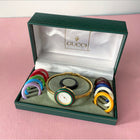 Gucci 1980’s Vintage Interchangeable Bezel Bracelet Watch