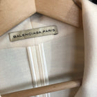 Balenciaga Fall 2007 Ivory Wool Knit Jersey Stripe Jacket - 6