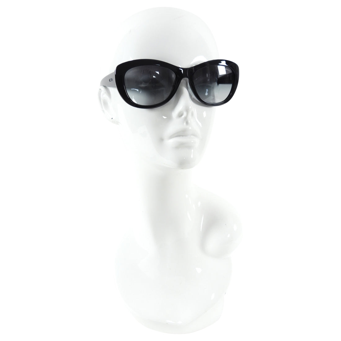 Chanel SS2013 Black Sunglasses with Faux Pearls 6038H