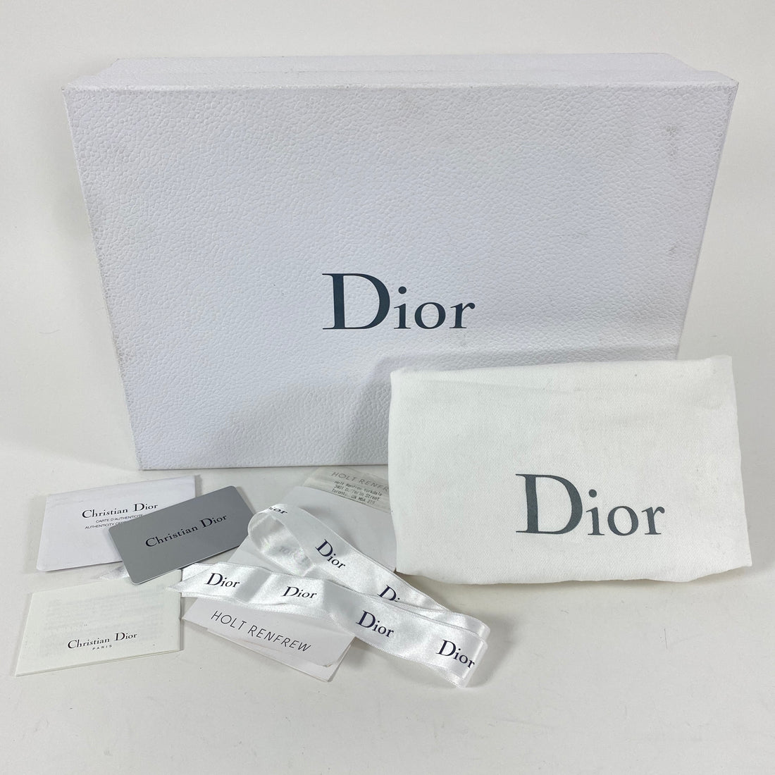 Dior Diorama White Cannage Medium Crossbody Bag