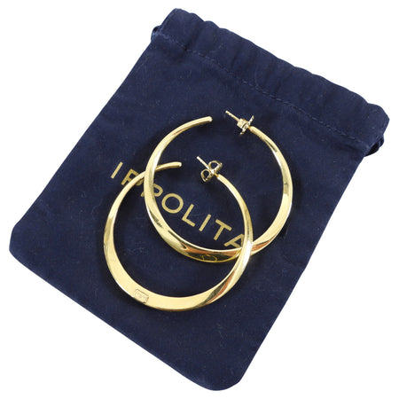 Ippolita 18k Gold Large Classico Hoop Earrings
