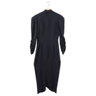 Isabel Marant Black Puff Sleeve Ruched Tizy Dress - FR38 / 6