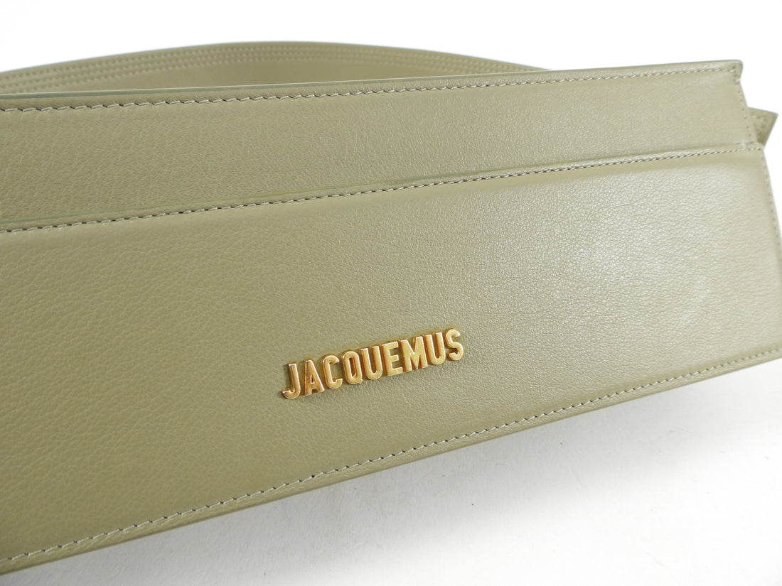 Jacquemus Le Ciu Ciu Bag in Khaki Leather