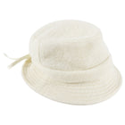 Jacquemus Le Bob Ivory Wool Bucket Hat with Bow Detail