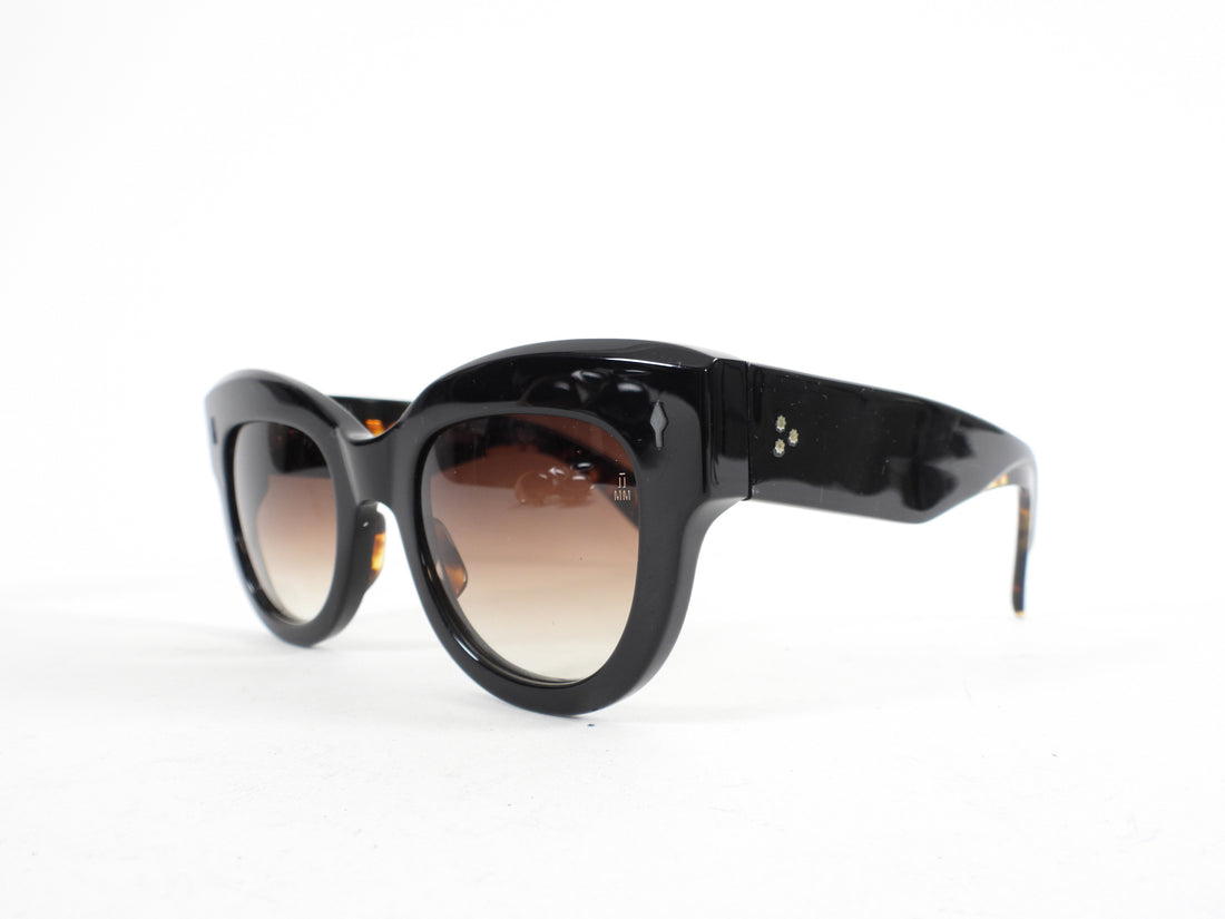 Jacques Marie Mage Black Tortoise Sunglasses
