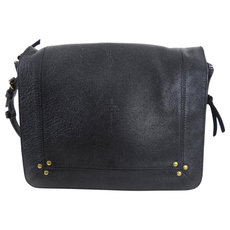 Jerome Dreyfuss Black Leather Crossbody Bag