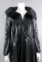 Junya Watanabe Comme des Garcons Spring 2013 Black Runway Nylon Zipper Coat
