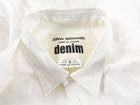 Junya Watanabe Comme des Garcons White Embroidered Shirt - 4