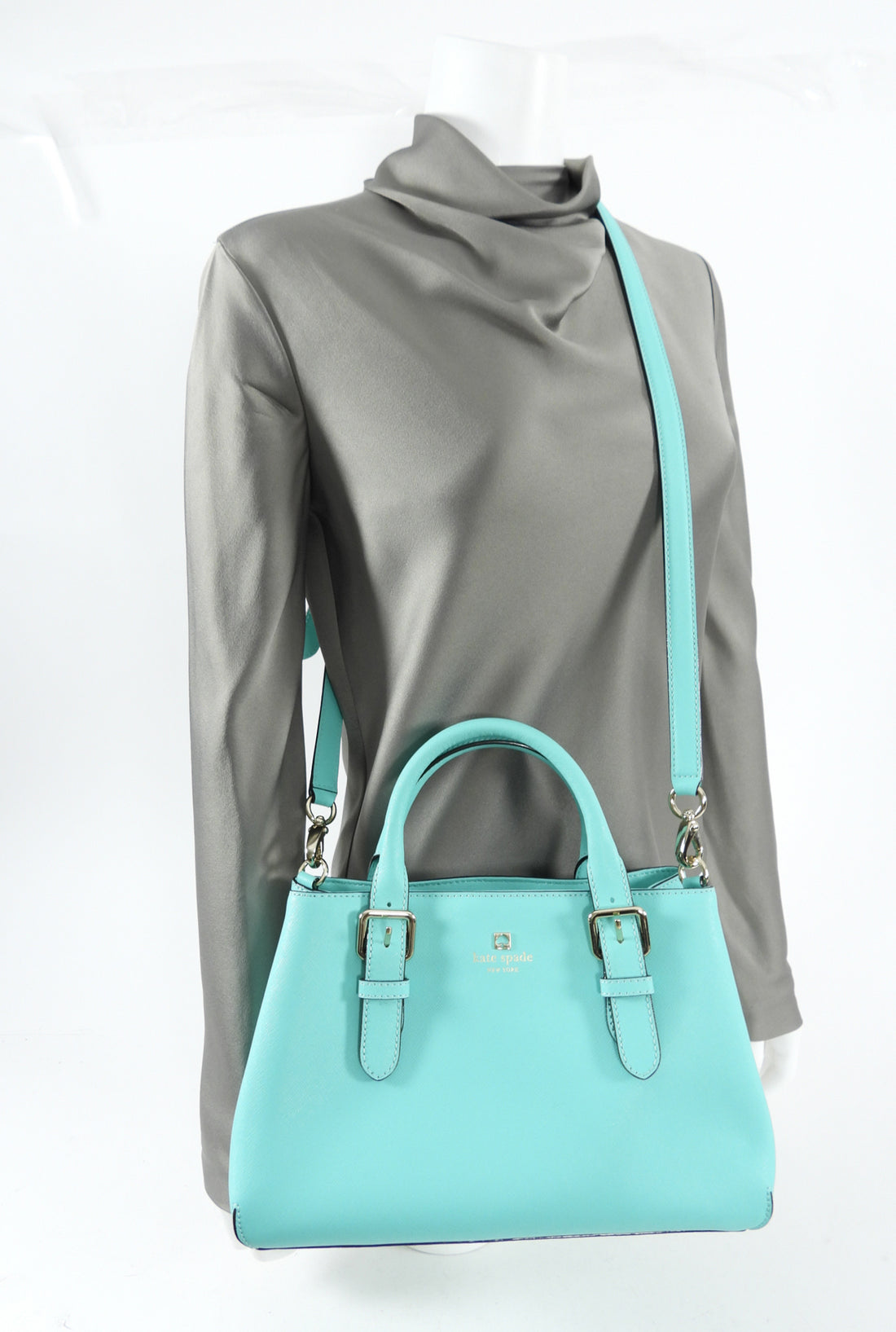 Kate Spade Teal Handbags Ugly Teal Kate Spade Handle Is Worn Down