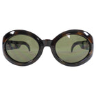 Lagerfeld Brown 4119 Tortoise Oval Sunglasses