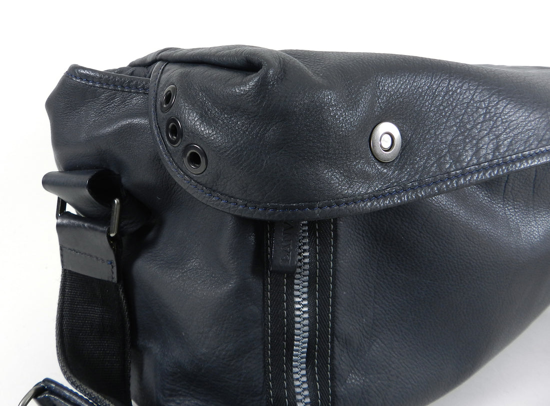 Lanvin Camera Bag Satchel with Fringe Strap