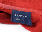 Lanvin Hiver 2015 Red Wool Belted Coat - FR38 / USA 6