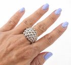 Links of London Sterling Silver Effervescence Bubble Ring - 6.5