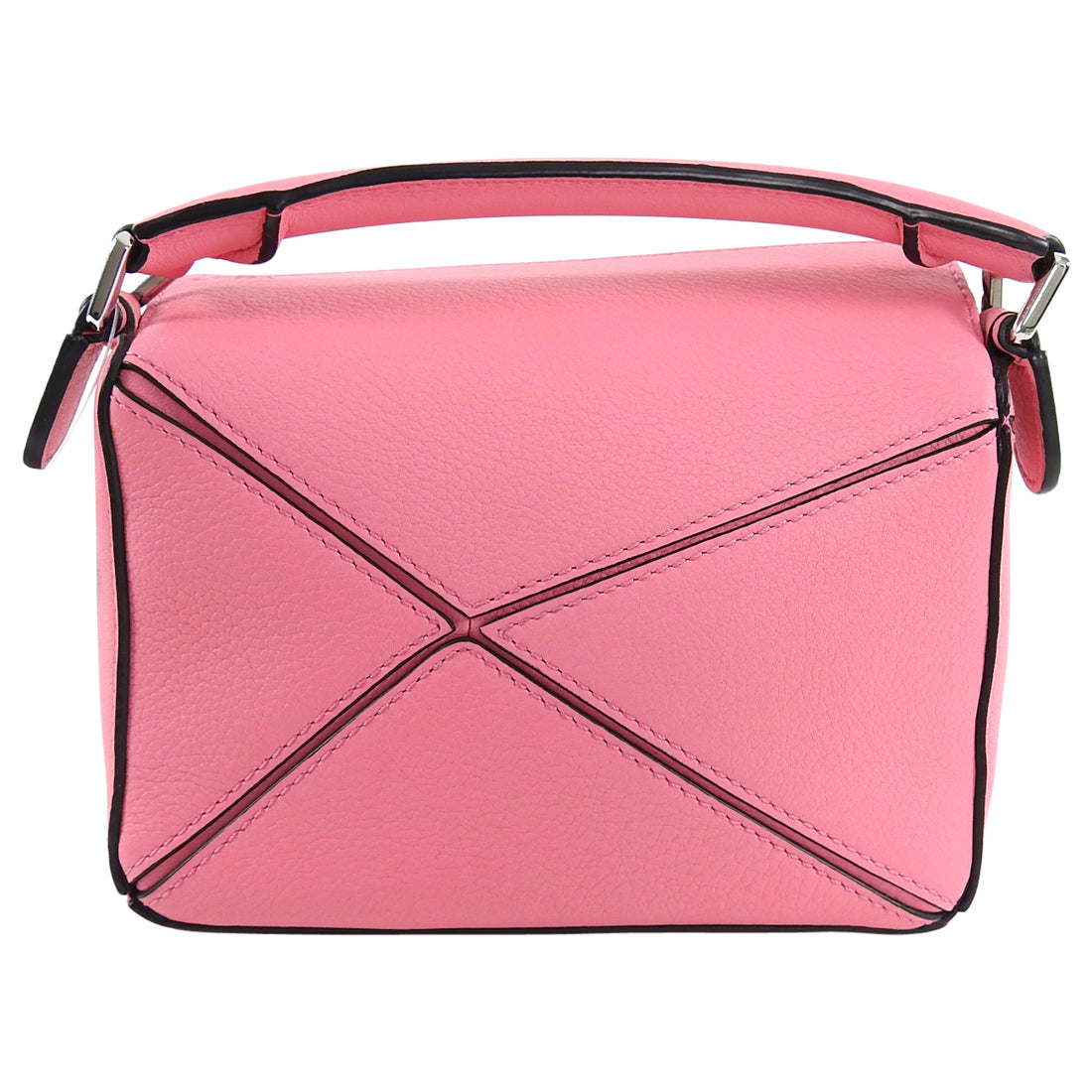 Loewe Hot Pink Mini Puzzle Crossbody Bag