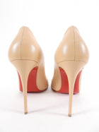 Christian Louboutin Beige Nude Breche 100 Pumps - 39.5