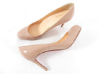 Christian Louboutin Nude Patent Classic Pumps 90 - 39.5 / 40 / 9.5