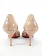 Christian Louboutin Nude Patent Leather Classic Pumps - 38