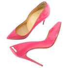 Christian Louboutin Pinky Patent Pigalle Follies 100 Pumps - 36