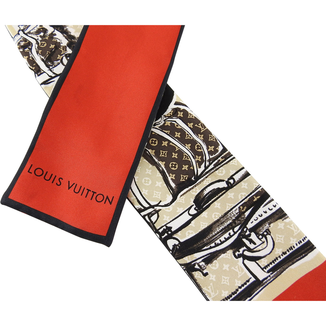 Louis Vuitton Silk Bandeau Scarf (SHF-3ibpUe)