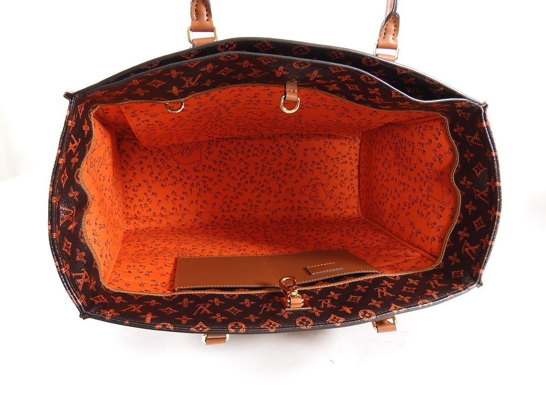 Louis Vuitton Limited Edition Catogram City Steamer Cabas XXL Bag
