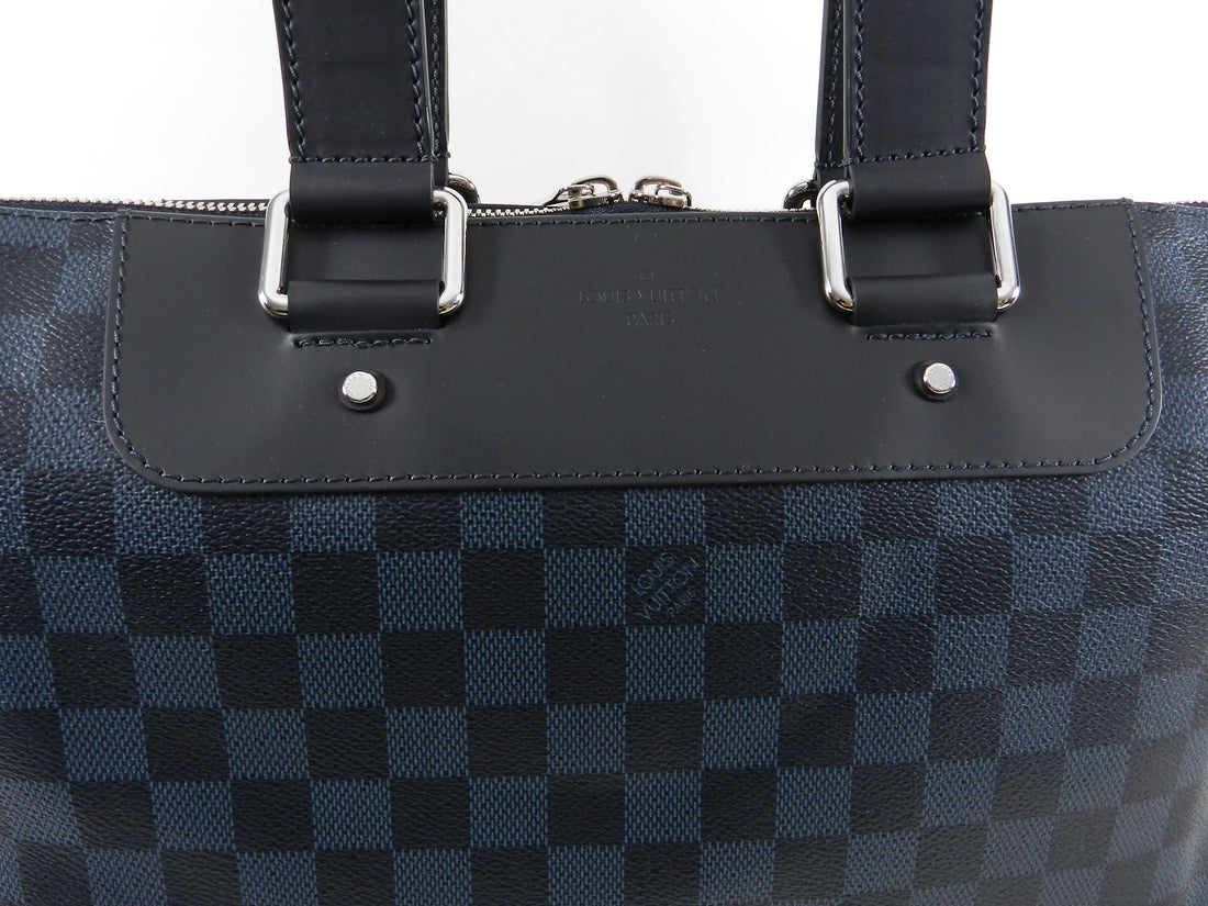 Louis Vuitton Damier Cobalt Porte Documents Jour Tote Bag – I MISS