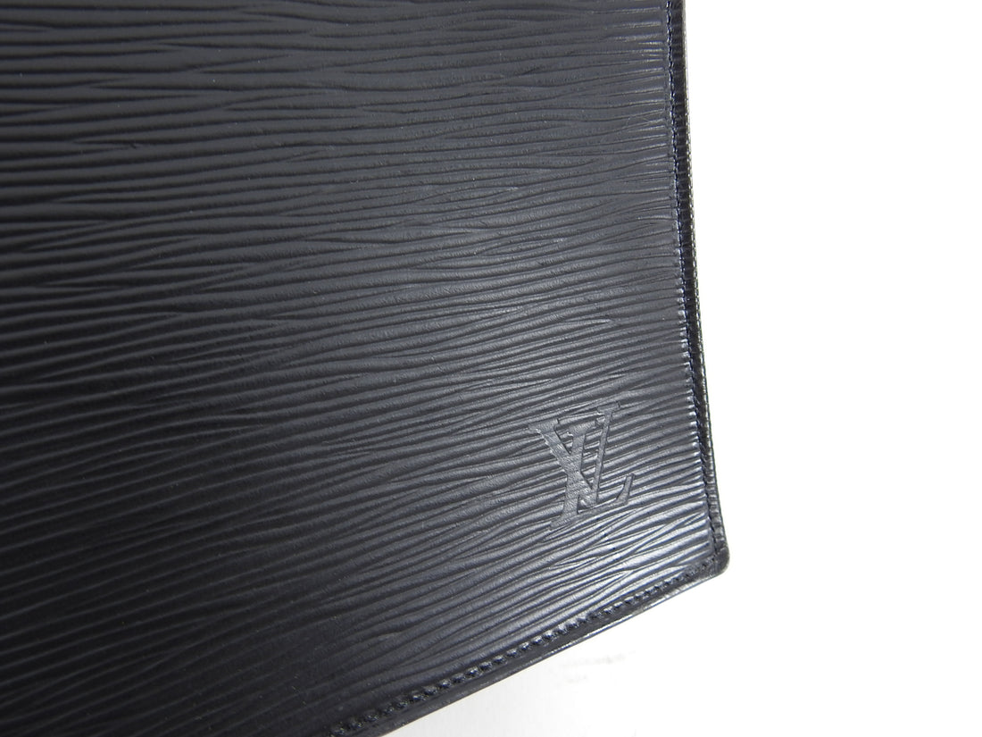 Louis Vuitton Epi Ombre Hand Bag Black M52102 Lv Auth 33170