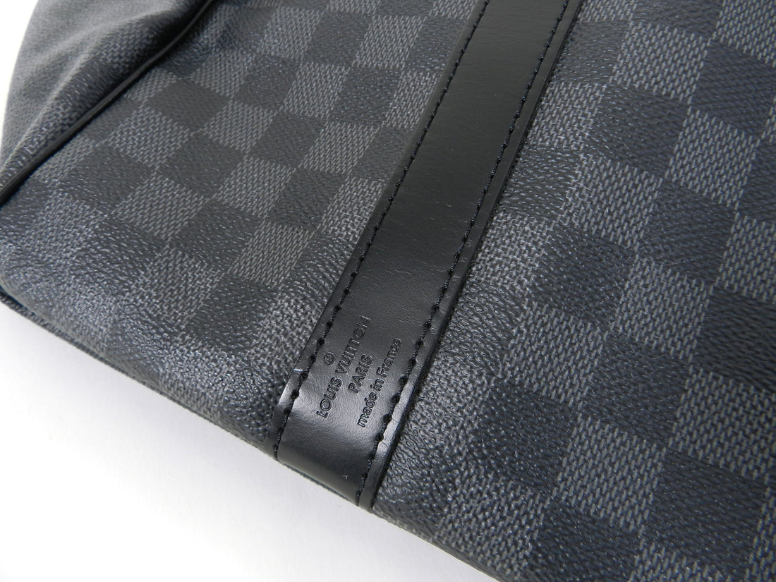 Louis Vuitton Damier Graphite Practical Keepall Bandouliere Duffle 231LV504  ref.633173 - Joli Closet