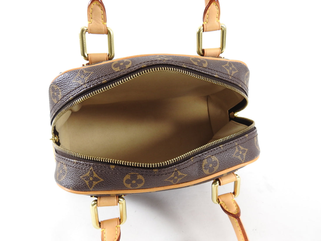 Louis Vuitton Monogram Manhattan PM - Brown Handle Bags, Handbags -  LOU765342