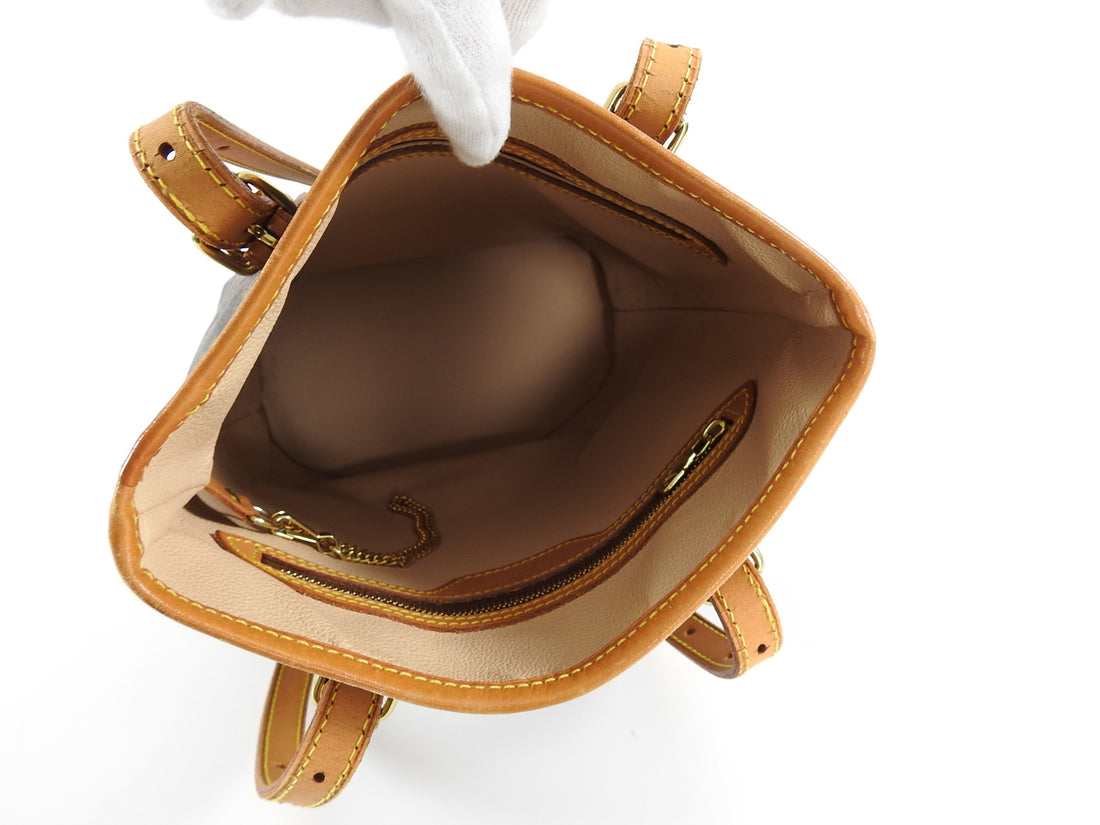 Louis Vuitton Monogram Petit Bucket Small Tote Bag – I MISS YOU VINTAGE