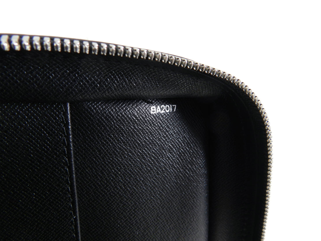 Louis Vuitton Black Epi Porte Documents Voyage Laptop Bag
