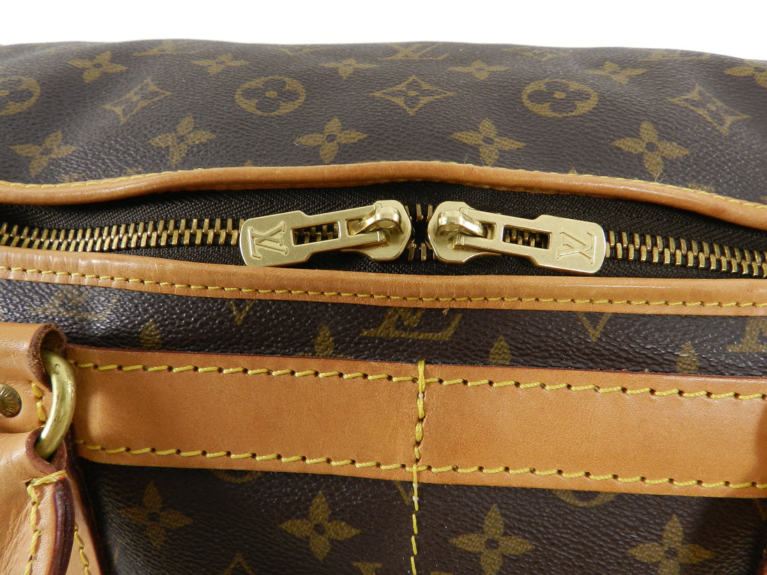 Louis Vuitton Monogram Canvas Sac Chien Train Case Bag