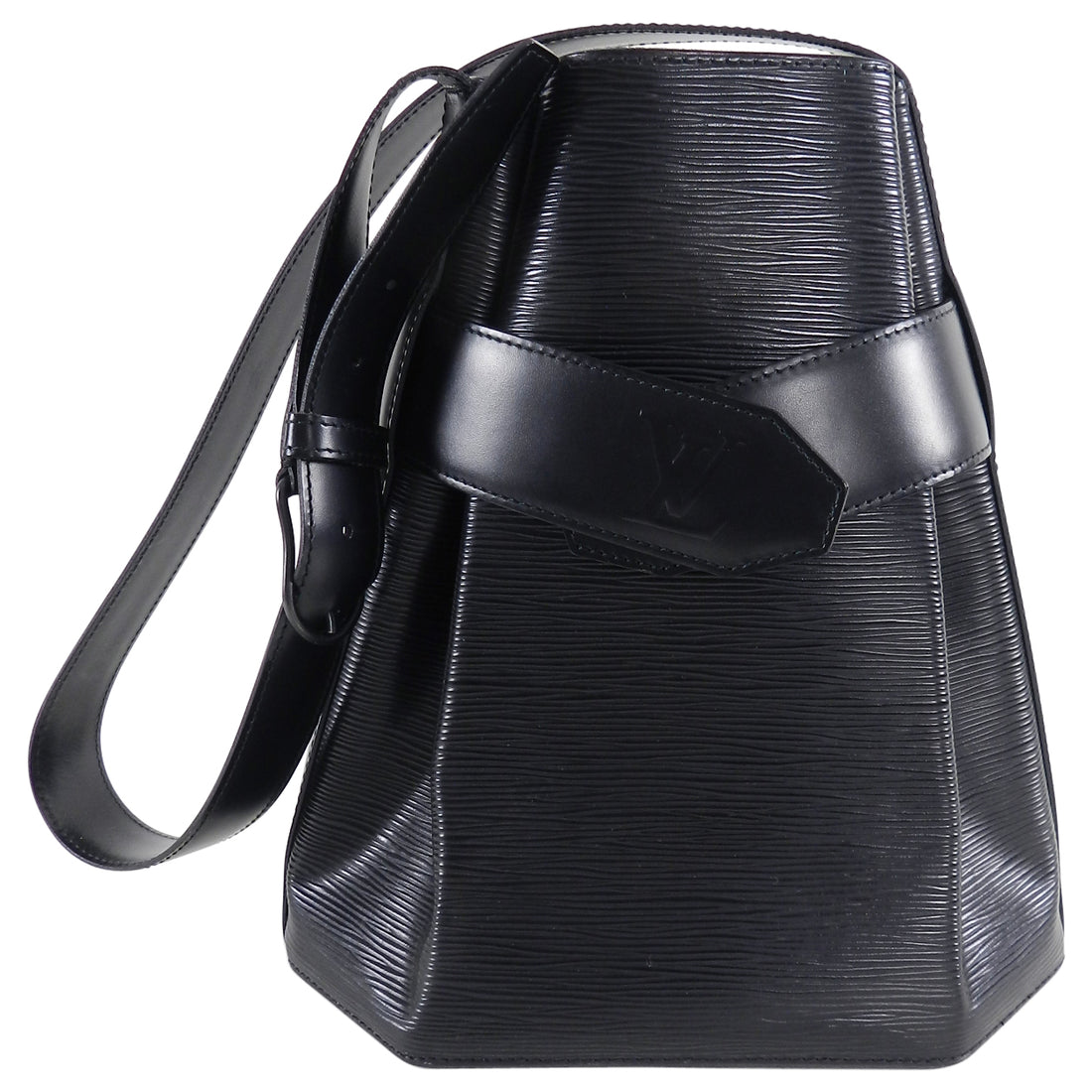 Louis Vuitton Sobi Epi Black Clutch - Dressed to Kill