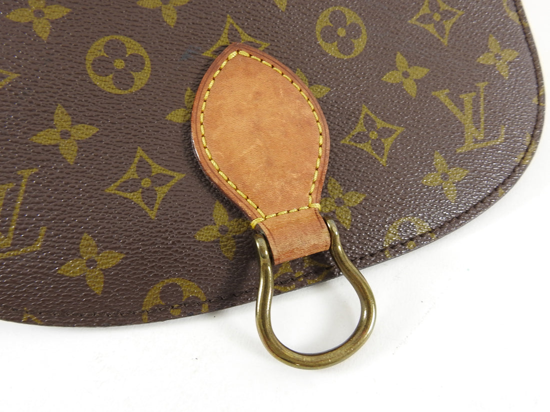 Louis Vuitton - Authenticated Saint Cloud Vintage Handbag - Leather Brown for Women, Good Condition