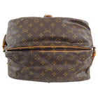 Louis Vuitton Vintage 1992 Monogram Saumur 35 Double Satchel Bag