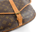 Louis Vuitton Vintage 1992 Monogram Saumur 35 Double Satchel Bag