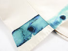 Louis Vuitton 1960's Style Ivory Pink Blue Silk Watercolor Skirt Set - 38 / 6