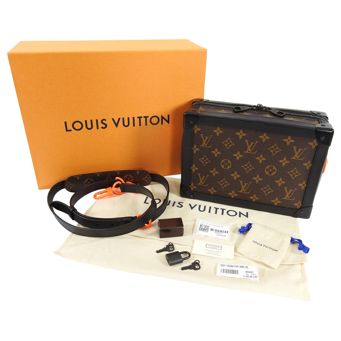 Louis Vuitton AW 2019 Virgil Abloh Monogram Soft Trunk Crossbody Bag
