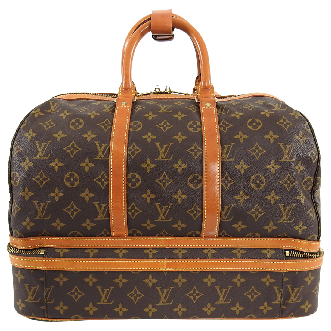 Authenticated Used Louis Vuitton M43587 Duffle Bag Monogram