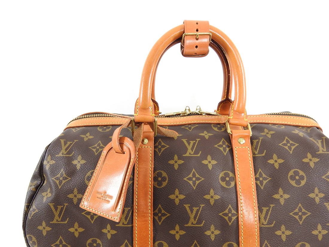 Louis Vuitton Bowling Vanity Deauville Handbag M47270 – Timeless Vintage  Company