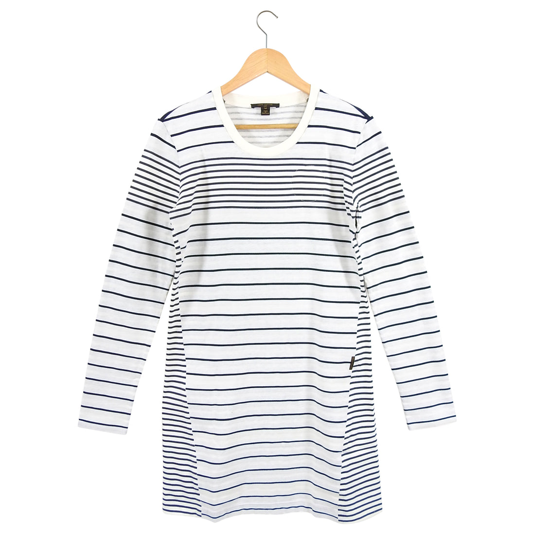 louis vuitton t shirt dress Ruffle Trim T-Shirt Dress - Women - Ready-to-Wear