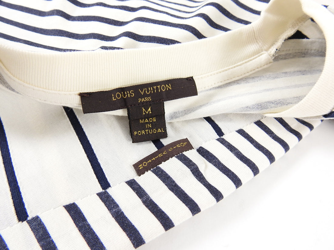 Louis Vuitton Authenticated Striped Short